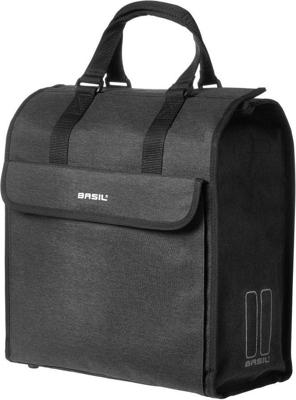 Basil mira fietsshopper zwart melee - 18l