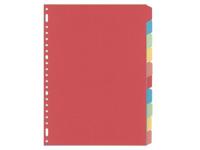 Tabbladen 23-gaats 10-delig assorti karton Kangaro - thumbnail