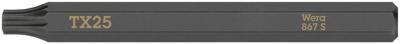Wera 867 S TORX® bits voor slagschroevendraaier, TX 25 x 70 mm - 05018168001