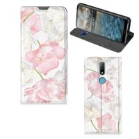 Nokia 2.4 Smart Cover Lovely Flowers - thumbnail