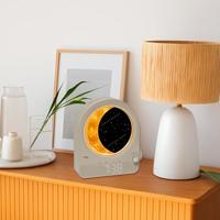 TFA Dostmann 60.2053.15 Daglichtwekker Kwarts Lichtgrijs Alarmtijden 2 Sfeerverlichting - thumbnail