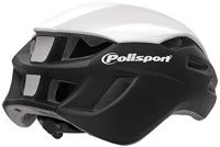 Pol Isport aero fietshelm m 55-58cm zwart/wit/grijs - thumbnail