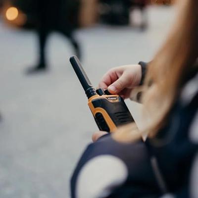 Kidytalk - Oplaadbare Walkie Talkie - KIDYWOLF groen