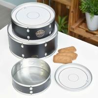 Drumstel Opbergtrommels (Set Van 3) - thumbnail