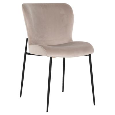 Richmond Eetkamerstoel 'Darby' Velvet, kleur Khaki
