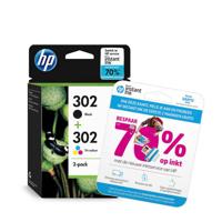 HP 302 Origineel Zwart, Cyaan, Magenta, Geel - thumbnail