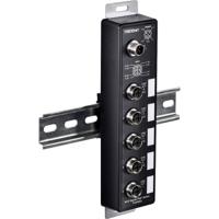 TRENDnet 5-Port Industrial EN50155 M12 Gigabit PoE+ Railway Switch, TI-XPG50 - thumbnail