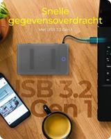 ICY BOX IB-AC603b-U3 HDD-/SSD-behuizing Antraciet, Zwart 2.5 - thumbnail