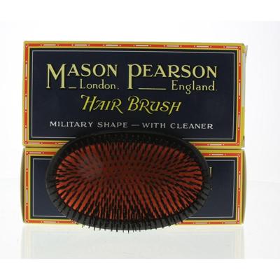 Mason Pearson Large Extra Military B1M Dark Ruby