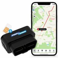 YUKAtrack GPS-Tracker Auto, voertuigen, vrachtwagen met SIM kaart en data flat heel Europa LIVE tracking, complete set: geen abonnement, geen contract, OBD 2 tracking box, direct klaar voor gebruik - thumbnail