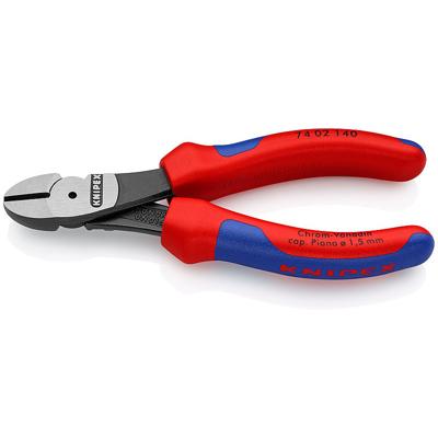 Knipex 74 02 140 74 02 140 Werkplaats Kracht-zijsnijtang Met facet 140 mm