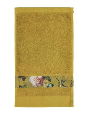 Essenza Essenza Fleur gastendoek Yellow 30x50
