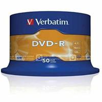 DVD-R Verbatim DVD-R Matt Silver 16x Zilverkleurig (50 Stuks) - thumbnail