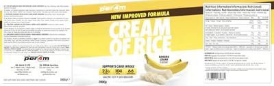 PER4M Cream Of Rice Banana Creme (2000 g)