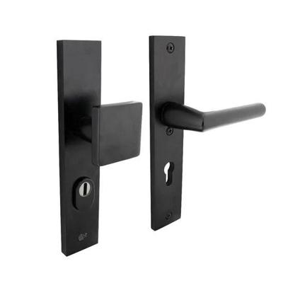 Intersteel Veiligheidsbeslag SKG3 voordeur PC72mm met kerntrekbeveiliging - aluminium/zwart
