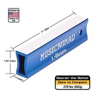 MusicNomad MN810 fret leveler - 7 inch voor ukelele en mandoline - thumbnail