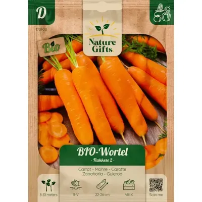 Bio wortel herfst- en bewaarwortel 9m Bio wortel herfst- en bewaarwortel 9m