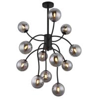 Globo Zwarte plafondlampRiha 12-lichts - 56133-12D - thumbnail