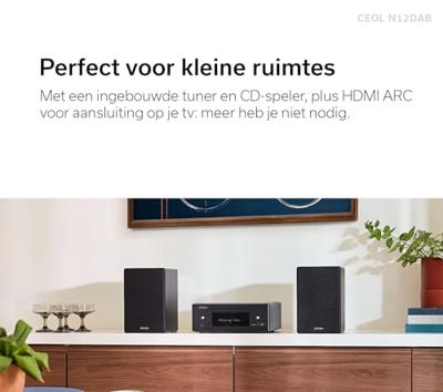 Denon: CEOL N12DAB Netwerk CD-speler - Wit