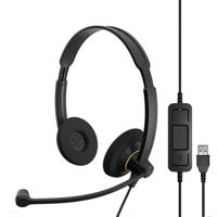 EPOS IMPACT SC 60 USB ML - Headset - stereo - op oor - met bekabeling - USB - zwart - thumbnail