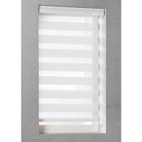 Rollit Eva Duo Rolgordijn Wit Verduisterend - thumbnail