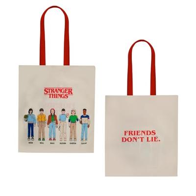 Stranger Things Tote Bag Friends Don't Lie