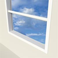 SecuBar doorvalbeveiliging Classic - wit - inclusief montagenokken - 990 mm - 2010.366.02 - thumbnail