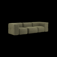 Soft Sofa Indoor - 3 Seater - thumbnail