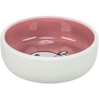 TRIXIE VOERBAK / DRINKBAK KAT KERAMIEK ASSORTI 300 ML 13 CM - thumbnail