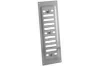 Schuifrooster rvs 260x90mm geborsteld - thumbnail