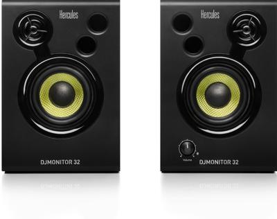 Hercules DJMonitor 32 Actieve studio monitor 7.6 cm 3 inch 30 W 1 paar