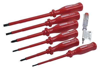 Brüder Mannesmann Schroevendraaierset elektro 7dlg (Hobby) - 1187-PROFI