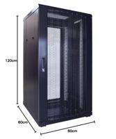 DSI 22U serverkast met geperforeerde deur - DS6622PP server rack - thumbnail