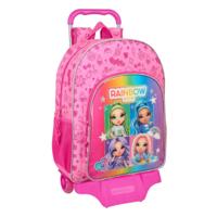 Schoolrugzak met Wielen Rainbow High Shine Multicolour 33 x 42 x 14 cm - thumbnail