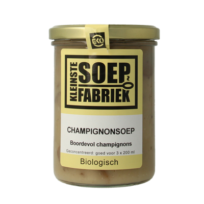 Champignonsoep bio 400 Gram Champignonsoep bio 400 Gram