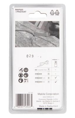 Makita Accessoires MAP005 Invalzaagb 45x50mm RVS - B-66363 - B-66363