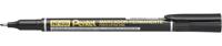 Pentel permanente marker NF450-A, zwart - thumbnail