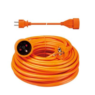 Verlengkabel 20 m oranje penaarde Velleman - Velleman