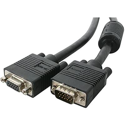 StarTech.com 1,8 m Coax VGA-monitorverlengkabel met hoge resolutie - HD15 M/F - 1,8 m VGA-verlengkabel (MXT101HQ)