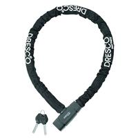 DRESCO kabelslot met high protection - 100cm - zwart - thumbnail