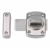 Veiligheidsslot EDM 85379 40 mm Automatisch Gesatineerd Nikkel - thumbnail