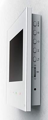 m-e modern-electronics VDV-807 Binnenunit voor Video-deurintercom Kabelgebonden Wit