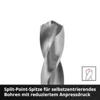 Einhell 108709 Dopsleutel-bitinzetset 1/4 (6.3 mm) 18-delig - thumbnail
