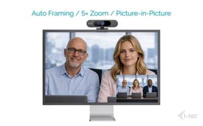 i-tec I-TEC SOLOMON PRO 900 4K Webcam Webcam 3840 x 2160 Pixel i-tec I-TEC SOLOMON PRO 900 4K Webcam Webcam 3840 x 2160 Pixel