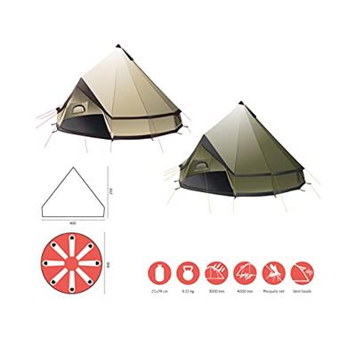Grand Canyon Tipitent INDIANA (Capulet Olive, 8 personen) Grand Canyon Tipitent INDIANA (Capulet Olive, 8 personen)