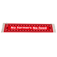 Boerenwinkel Auto/trekkersjaal no farmers no food - thumbnail