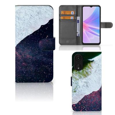 OPPO A78 5G | A58 5G | Book Case | Sea in Space