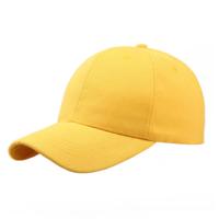 LGT JWLS Effen Baseball Cap van 100% Katoen - Geel - thumbnail