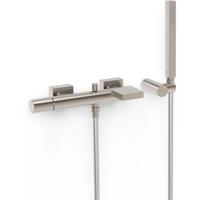 Badmengkraan Tres Project met Watervaluitloop en Handdoucheset RVS Tres - thumbnail