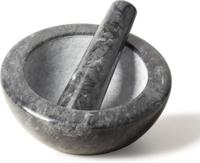 Gusta Vijzel 16.5cm Donkergrijs marmer - thumbnail